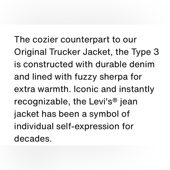 Levi’s Jean Jacket With Fur Lining - Picture 6 of 8